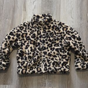 Arizona Jean Co. Leopard Print Kids Jacket